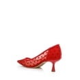 thumbnail image 3 of Jewel Badgley Mischka Elena Cap Toe Mesh Pumps, 3 of 7