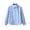 Light Blue, variant on SGMVNU School Uniform for Girls Boys Long Sleeve Pleated Dress Shirt Lapel Collar Button Down Blouse Spring Fall, Size 13-14 Years, Navy