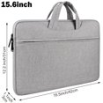 thumbnail image 4 of Premium Waterproof & Shockproof Laptop Bag - Fits 13.3/14.1/15.6 Inch Laptops, 4 of 5