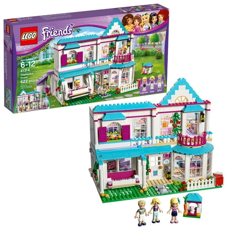 LEGO Friends Stephanie's House 41314 Toy Dollhouse Playset (622 (The Best Lego House)