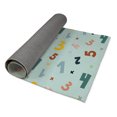 thumbnail image 5 of Numbers Colorized Light Blue Kids Play Mat, 5 of 5