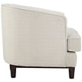 thumbnail image 3 of Modway Coast Upholstered Fabric Contemporary Modern Two Armchair Set in Beige, 3 of 5