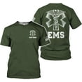 thumbnail image 3 of Personalized EMT Shirt, EMS Shirt, Customized EMS Shirts,EMT Paramedic Uniform Emergency Medical Technician Shirts (DefaultTitle, S), 3 of 8