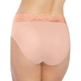 thumbnail image 2 of Women's Bali DFPC62 Passion For Comfort Hi-Cut Brief Panty (Sheer Pale Pink 6), 2 of 7