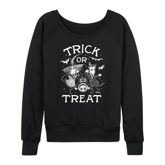 The Nightmare Before Christmas - Trick Or Treat - Women's Lightweight French Terry Long Sleeve Shirt