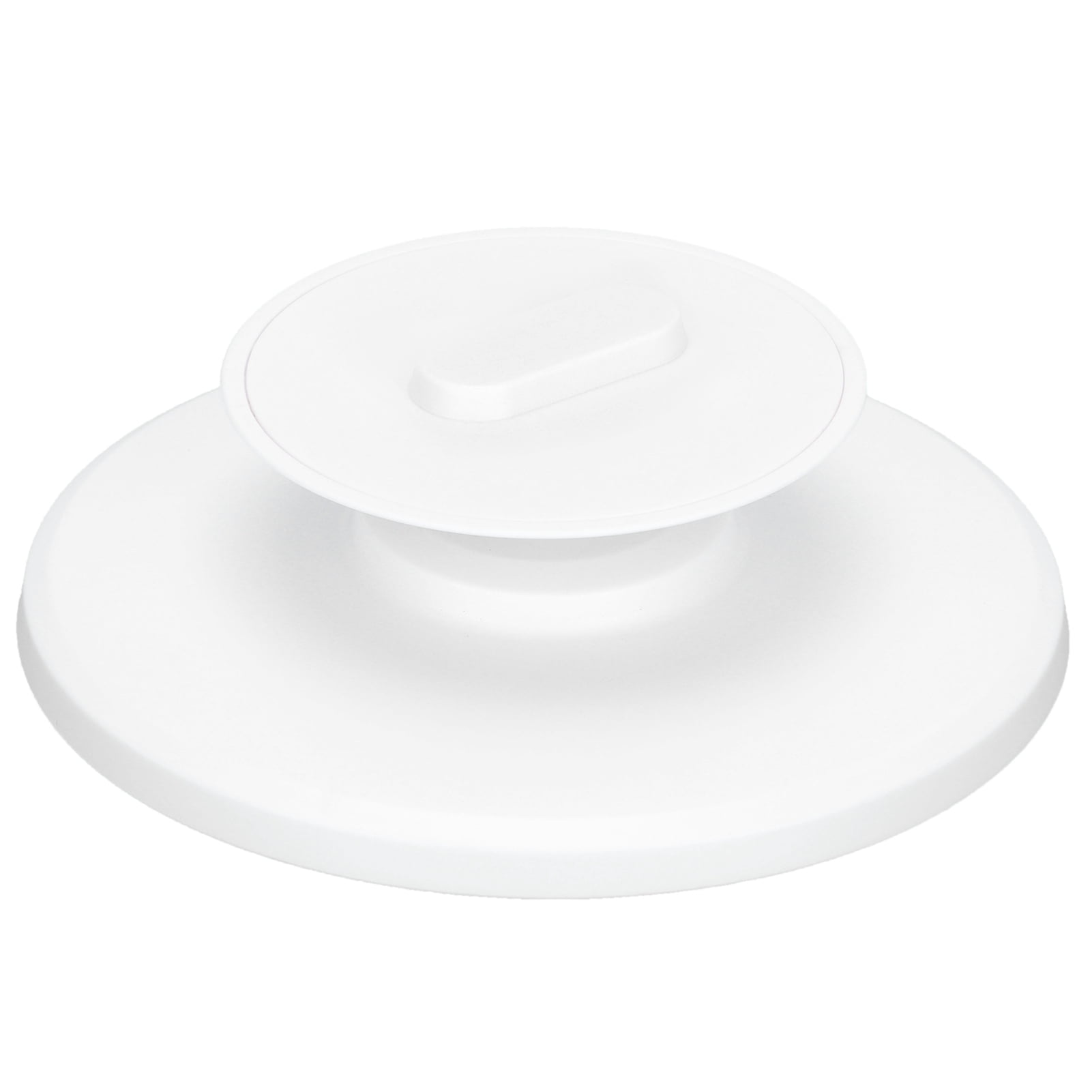 360 Degree Rotating Smart Speaker Stand with Adjustable Tilt Angle Anti Slip Desktop Holder Base for Echo Spot First Generation
