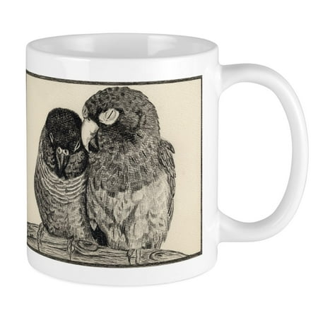 

CafePress - Conure Love Mug - Ceramic Coffee Tea Novelty Mug Cup 11 oz