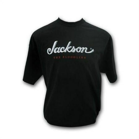 Jackson "The Bloodline" Logo T-Shirt, Black, XL - 100% Cotton BLOWOUT SALE !