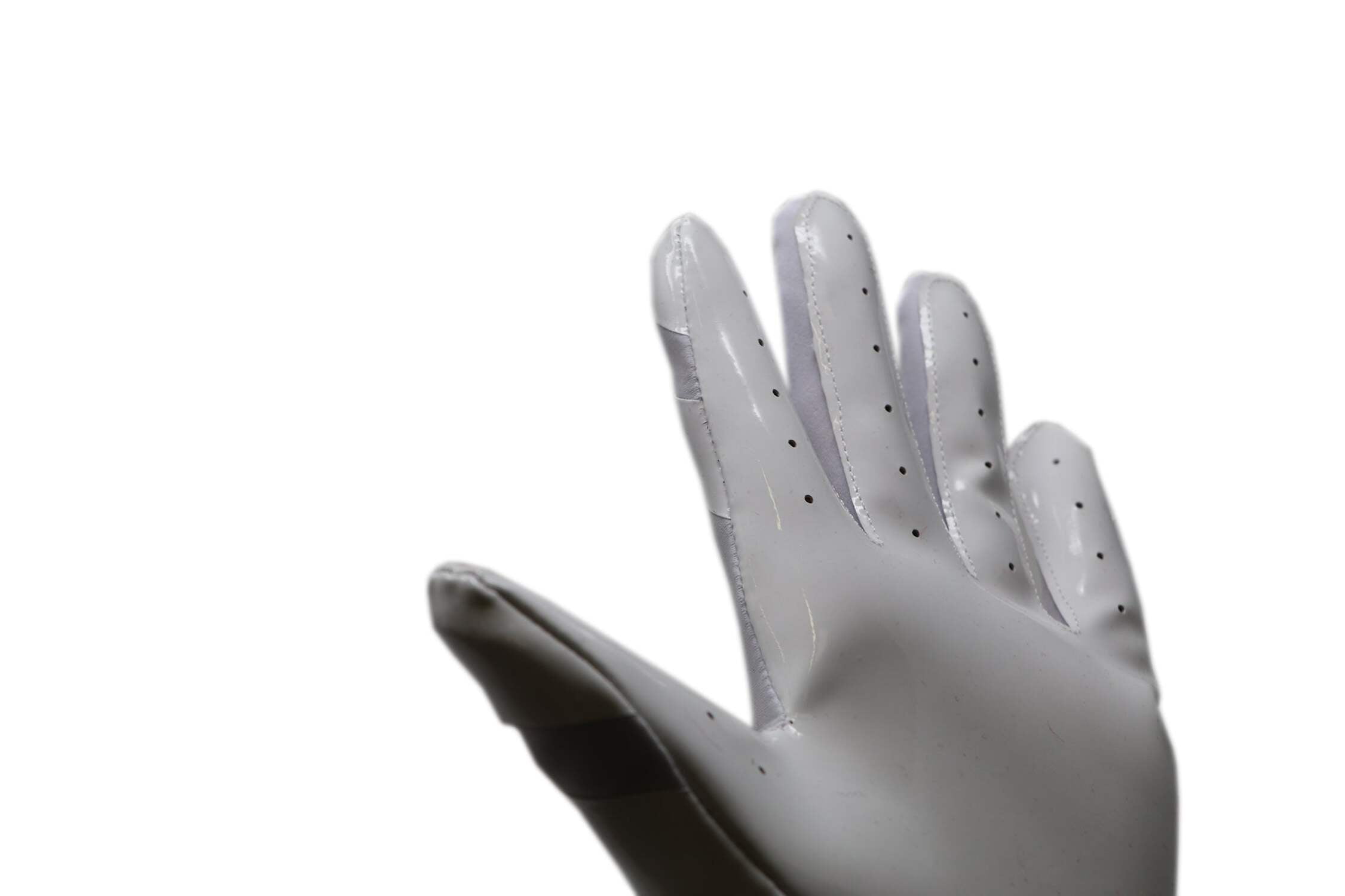 Barnett FRG-03 The Best Receiver Football Gloves, White, L
