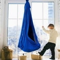 thumbnail image 1 of Columpio interior, hamaca duradera transpirable para niños, para adolescentes de interior y exterior Azul oscuro y M, 1 of 8