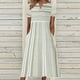 thumbnail image 1 of ICHUANYI Clearance Women's Fashion Casual Short Sleeve V-Neck Striped Print Pocket Maxi Dress(Green, XL) ICHUANYI WER2023081005247, 1 of 8
