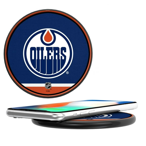 Edmonton Oilers Stripe Wireless Charger