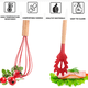 thumbnail image 3 of herramientas de cocina de madera resistentes al calor, sin BPA, utensilios antiadherentes para hornear, cocinar y mezclar., 3 of 5
