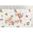 thumbnail image 6 of Sweet Jojo Designs Boho Highland Cow Boy, Girl, Unisex/Gender Neutral Fitted Crib Sheet, 6 of 6