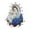 No Letters, variant on Embroidered Virgin Mary & Pope Applique Patch Metallic Silver Santa y Maria Papa Motif (No Letters)