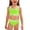 czb# Green121, variant on Huowey Baby Girls Swimsuit Fashionable Color Block Spaghetti Strap Scoop Neck Tops High Waist Bikini Set Casual Two Piece Summer Stylish Bathing Suit Breathable Cozy Beachwear,Red,9-10 Years