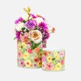 thumbnail image 3 of Linen Chest Bold Floral Planter - 6.5'', 3 of 3