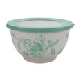 thumbnail image 6 of The Pioneer Woman Agatha 12-Piece Bamboo Melamine Nesting Mixing Bowl Set, Green, 6 of 25