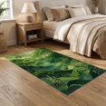thumbnail image 2 of ODIKA Golf Koi Bug Topographic Landscape Tufted Terrain Pond Cartoon Non-Slip Low Profile for Guest Room, Lounge, Apartment, 2 of 7