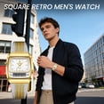 thumbnail image 3 of SKMEI Watch for Men Retro Analog Digital Watches Square Dual Display Men's Watches Luxury Stylish Casual Wristwatches, 3 of 8