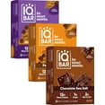 thumbnail image 1 of Brain and Body Plant Protein Bars - Chocolate Lovers Variety - 12-Count Low Carb - Gluten Free, High Fiber, Vegan Snacks - Low Sugar Meal Replacement, 1 of 5