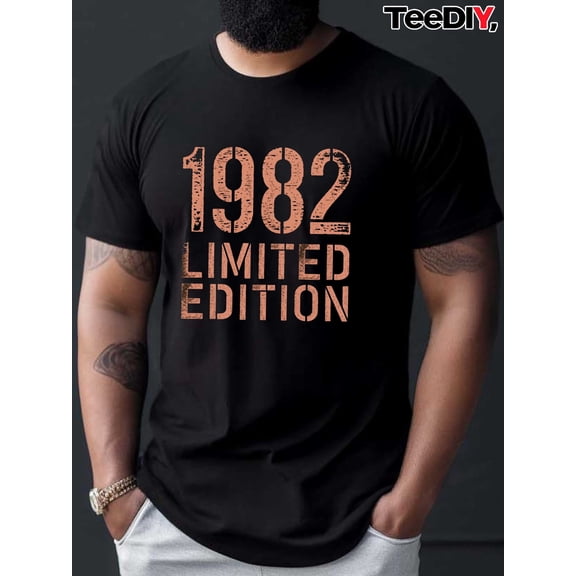 Men's Vintage 1982 Limited Edition Graphic T-Shirt