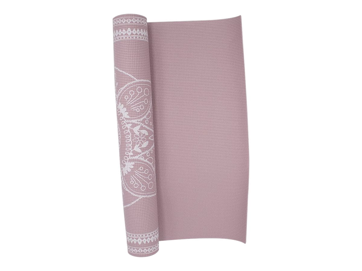 Oak and Reed YM41222MAV Medallion Tapestry Yoga Mat - Mauve