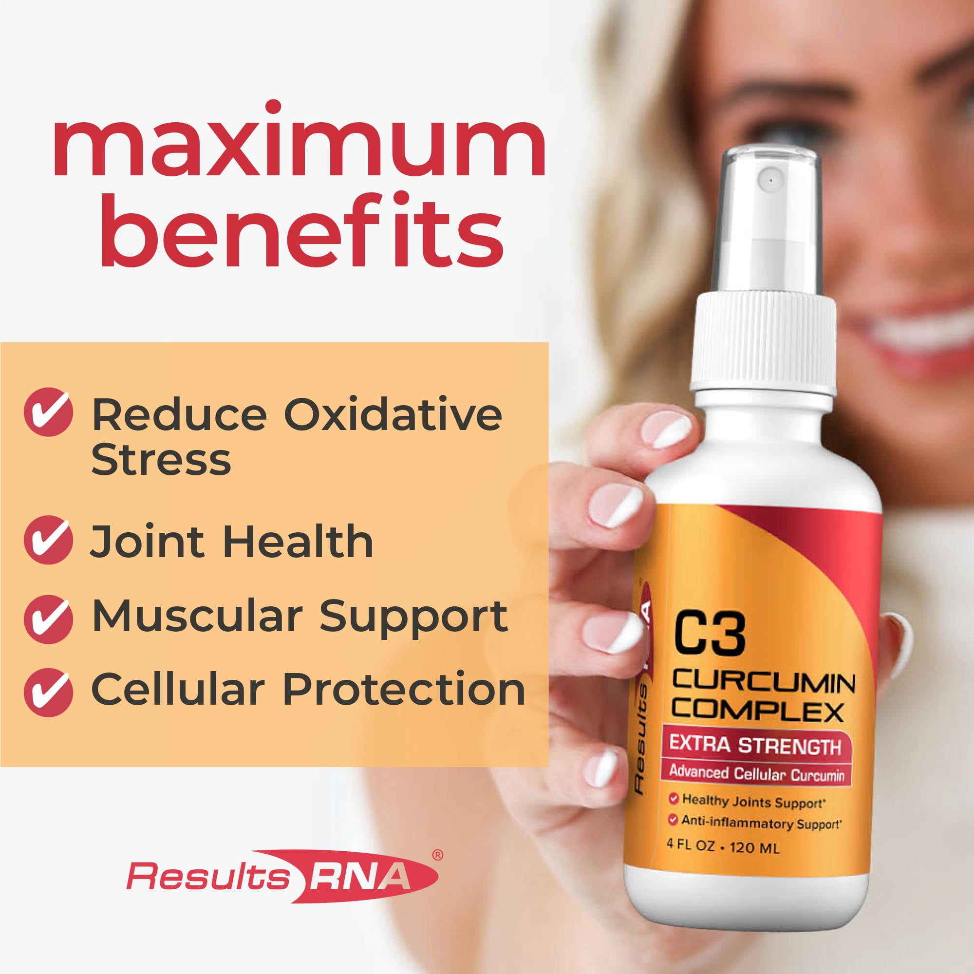 Results RNA C3 Curcumin Complex Extra Strength, 4 Fl Oz