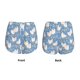 thumbnail image 3 of Balery Funny Chicken Pantalones cortos deportivos para mujer con forro y dos bolsillos, elásticos, para entrenamiento, gimnasio, yoga-Medium, 3 of 7