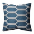 thumbnail image 1 of Pillow Perfect 598550 Graphique Détail Ceruléen 16.5 Po Jeter Oreiller&44; Bleu, 1 of 1
