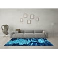 thumbnail image 3 of Ahgly Company Indoor Rectangle Oriental Light Blue Industrial Area Rugs, 8' x 10', 3 of 4