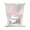 Pink, Taupe, Gray, variant on Teal Grey Palm Leaves Tie Up Curtains for Small Windows,Adjustable Rod Pocket Valance 45 Inch Short, Summer Botanical Tropical Leaf Window Treatment Balloon Roman Blind Shade, 34" x 45"
