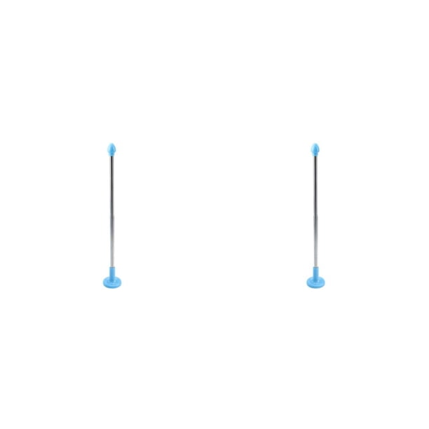 Eigraketly Entrenador de swing Suministros de golf Corrector de ángulo Corrección de mano de obra de larga duración Herramienta correcta de Azul 2piezas