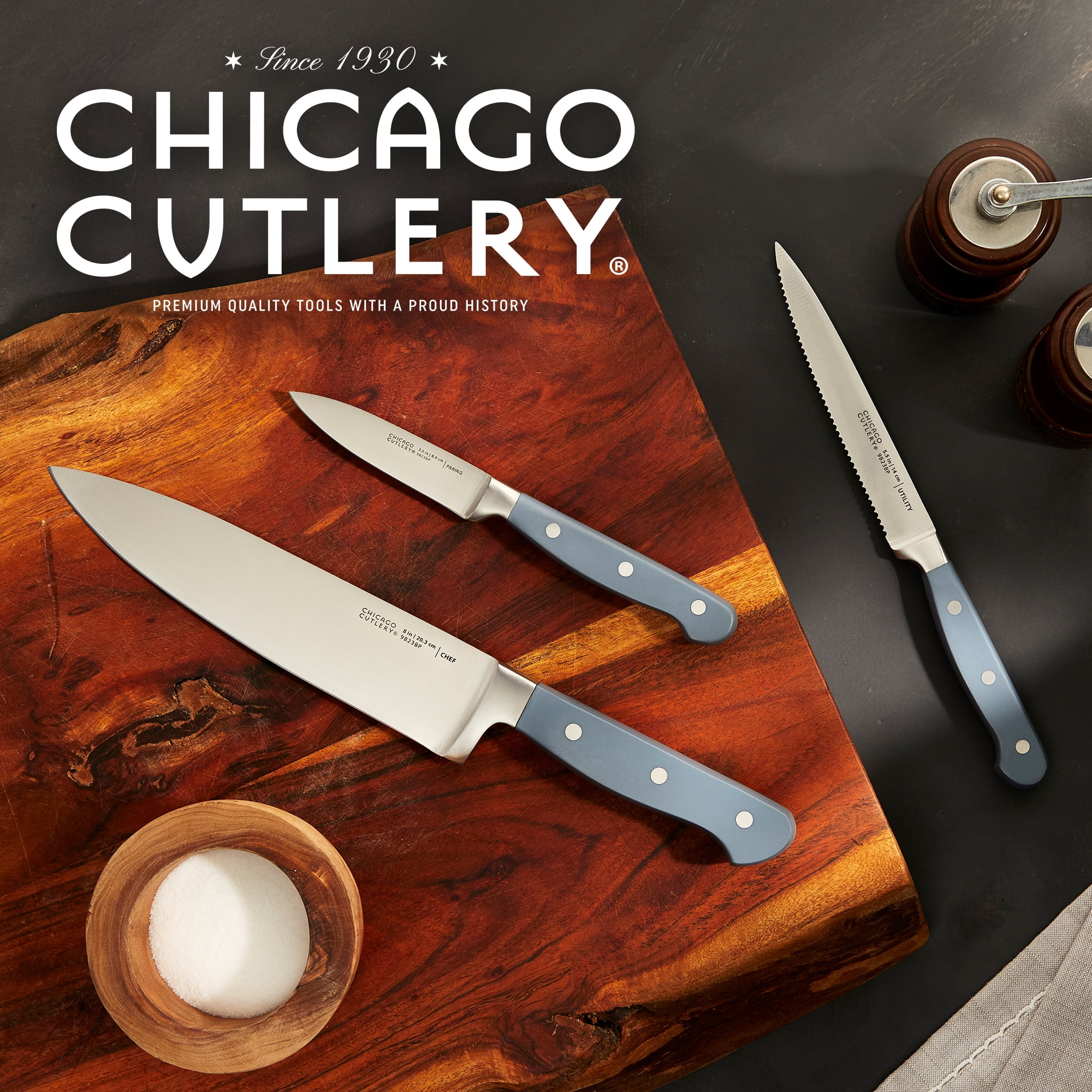 chicago cutlery ナイフセット Chicago Cutlery Insignia 13-Piece Stainless Kitchen Knife