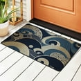 thumbnail image 2 of XMXY Area Rugs Doormat Outdoor Entrance, Traditional Simple Line Waves Facecloth Non-slip Floor Mat Rug for Living Room Kitchen Sink Area Indoor,36"x24", 2 of 9