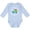 AE-Light Blue, variant on Inktastic 1st Valentines Day Boys Heart Truck Boys Long Sleeve Baby Bodysuit