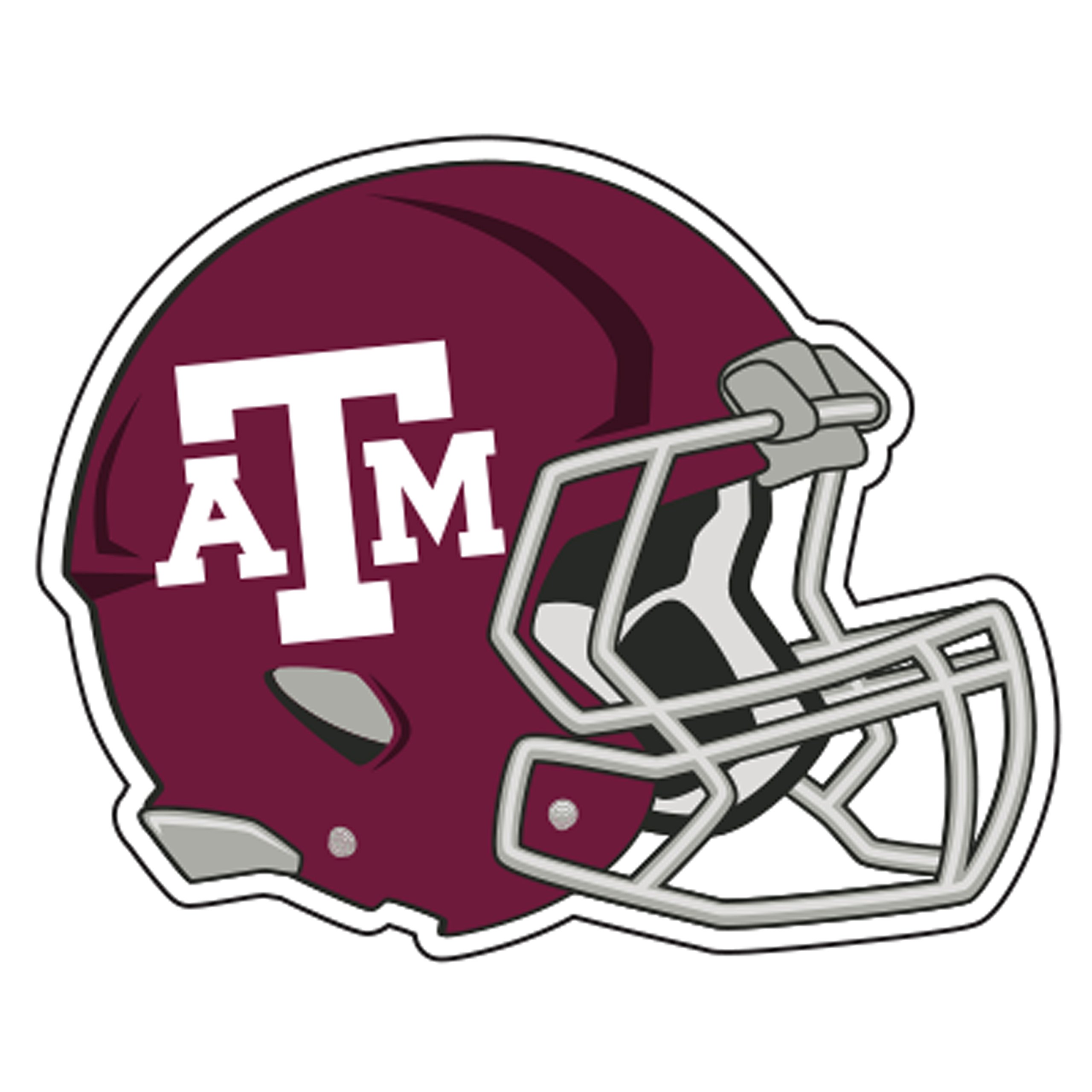 Texas A&M Decal (REF T A&M HELMET DECAL (4’’), 4 in) - Walmart.com
