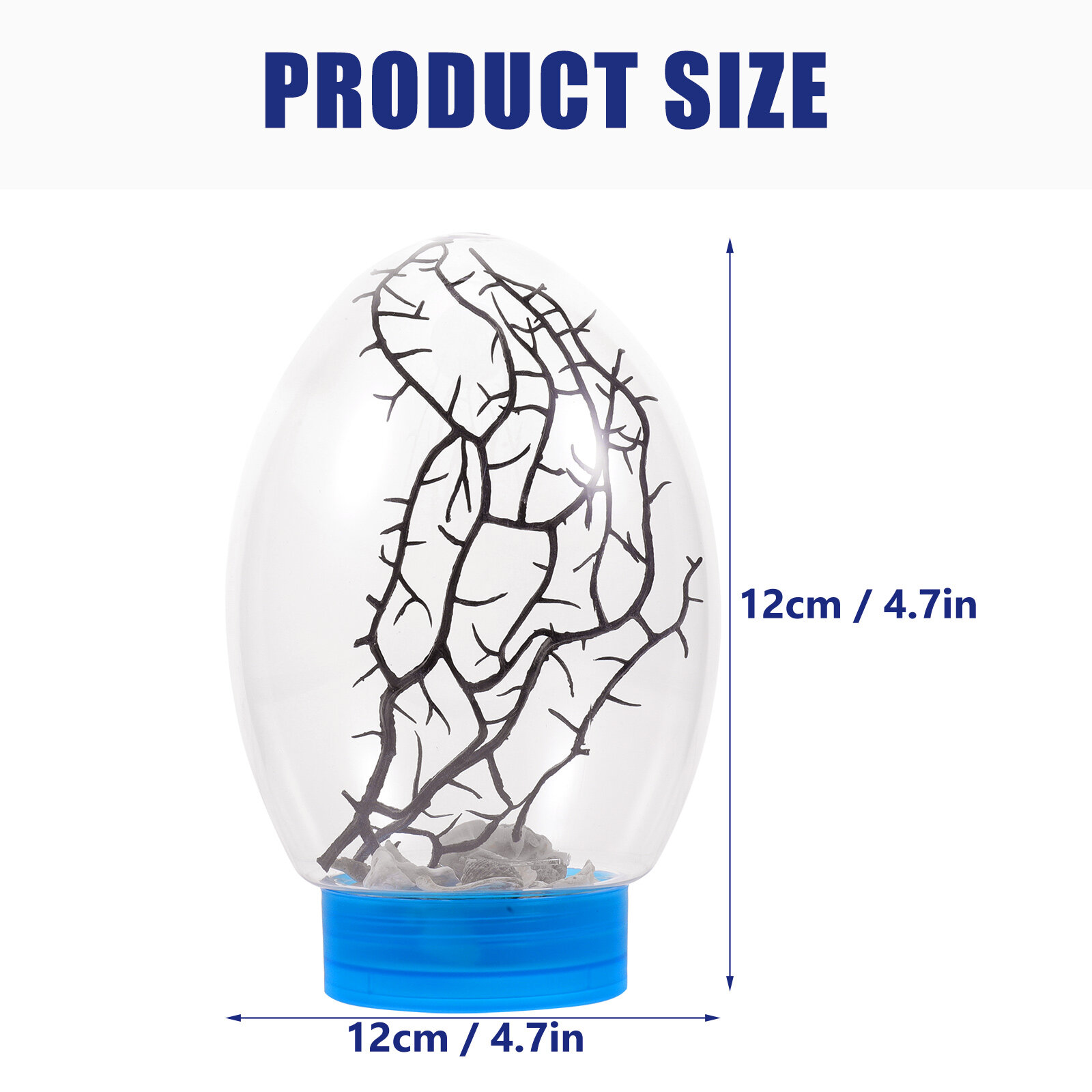 Ecosphere Closed Ecosystem Small Fish Tank Shrimp Ecosystem Portable