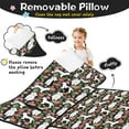 thumbnail image 3 of White Poodle Dog Hawaiian Floral Toddler Nap Mats for Kids Preschool,Sleeping Mat Bag or Kids,Toddler Sleeping Bag,Toddler Nap Mat or Daycare, 3 of 6