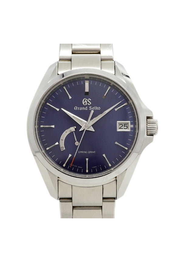 Pre-Owned Seiko Grand Master Shop Limited Spring Drive SBGA275 9R65-0BD0 Blue Dial Men's Watch