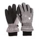 thumbnail image 1 of Guantes de esquí Sonducket para niños de tela a prueba de viento patrón de animales gris, 1 of 6