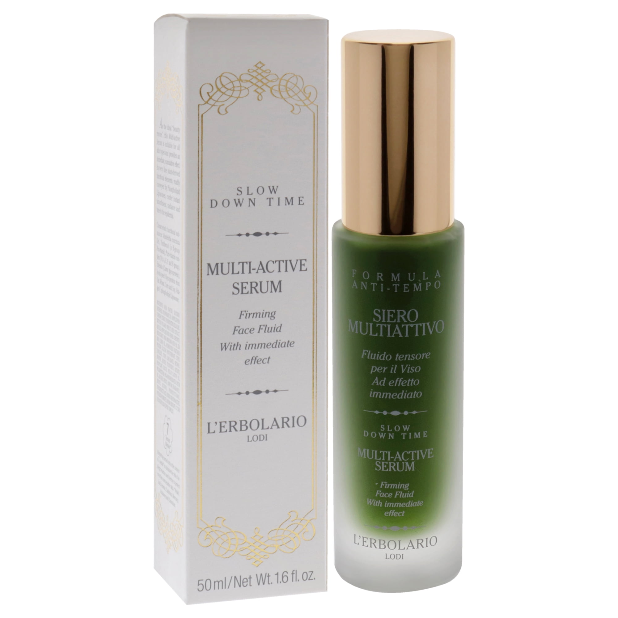 LErbolario Slow Down Time Multi-Active Face Serum , 1.6 oz Serum