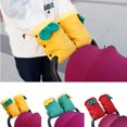 thumbnail image 1 of Xihbxyly Guantes para Cochecito, Impermeables y Resistentes Al Viento, Forro Polar Suave, Mantienen Las Manos Calientes, Ajuste Universal para Carritos de Empuje, Fáciles de Usar, Colores Rojo, Verde, 1 of 5