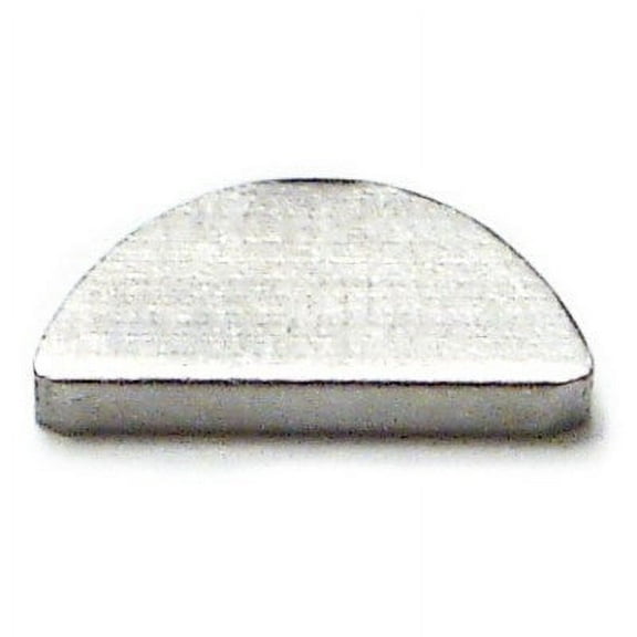 3mm x 5mm Zinc Plated Steel Woodruff Keys (5 pcs.)