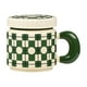 thumbnail image 2 of Taza de Cerámica para Agua, Color Verde, Tapa Que Mantiene Las Bebidas Calientes, Multiusos, Oficina, Escuela, Viajes, Ideal para Regalar, Día Del Maestro, Día Del Padre, San Valentín, Capacidad de 4, 2 of 7
