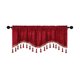 thumbnail image 2 of Decoración del hogar, decoración de habitaciones, decoración de paredes, elegantes cortinas con flecos para ventanas, paneles de varillas estampadas, elegantes cortinas cortas para decoración del hoga, 2 of 6