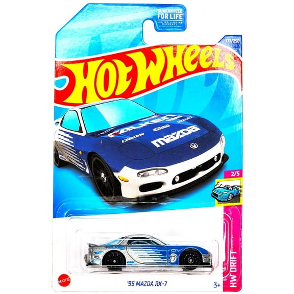 Hot Wheels '95 Mazda RX-7 (Silver) 2022 HW Drift