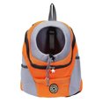 thumbnail image 1 of Pet Dog Carrier Backpack Puppy Dog Travel Carrier Front Pack Breathable Head-Out Backpack, 1 of 7