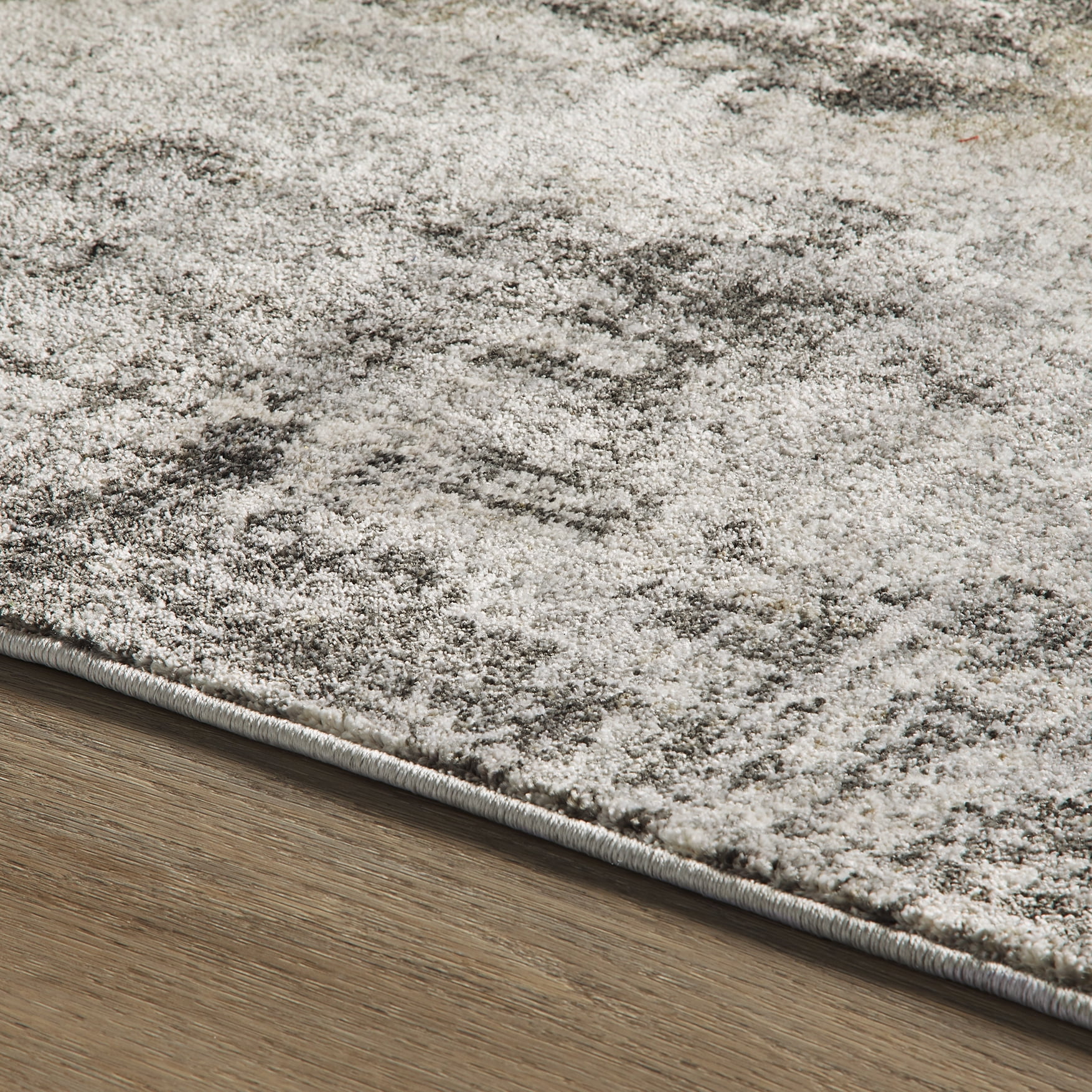 Better Homes & Gardens Grey Abstract Indoor Area Rug, 5' x 7'