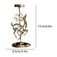 thumbnail image 3 of Adornos navideños, adornos navideños, regalos navideños, porta velas navideño, adorno dorado para ventana, decoración navideña de hierro, decoración, ambientador, porta velas, candelabro de hierro vin, 3 of 6